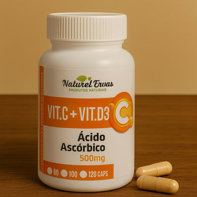 Trio Vital - Vitamina C + D3 + Zinco