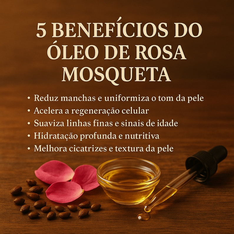 Óleo de Rosa Mosqueta em Gotas