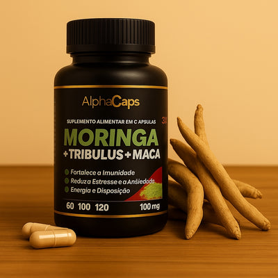 Moringa + Tribulus T + Maca Peruana AlphaCaps