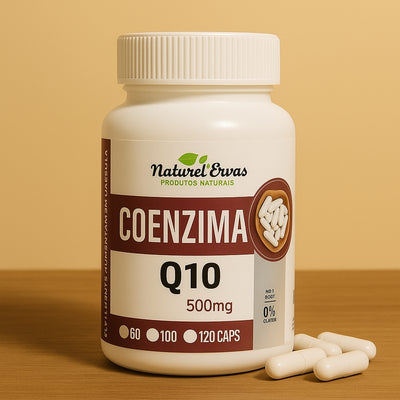 Coenzima Q10 em cápsulas