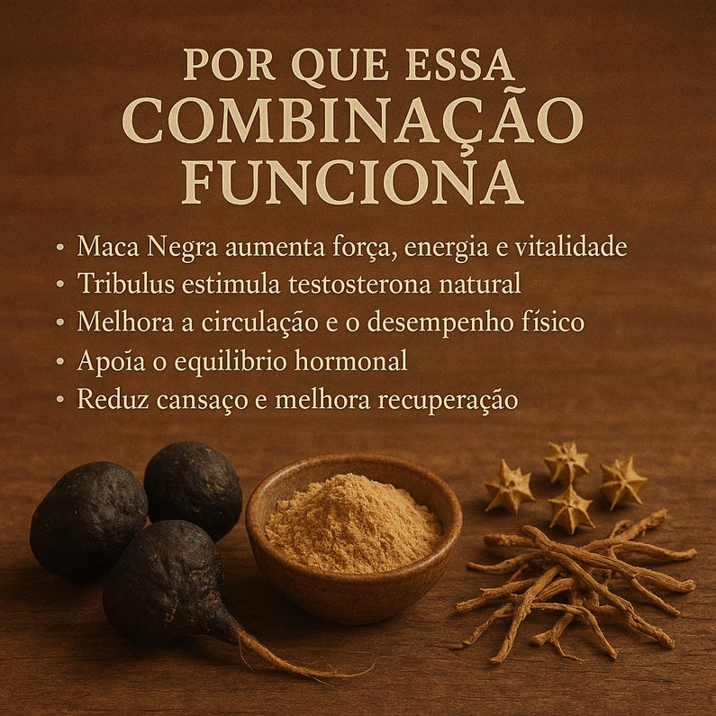 Maca Negra + Tribullus Terrestri
