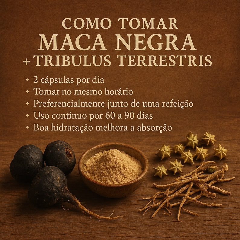 Maca Negra + Tribullus Terrestri