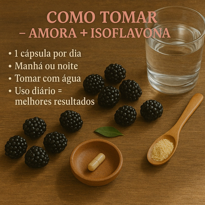 Amora com Isoflavona