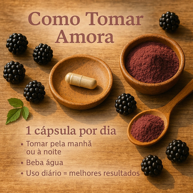 Amora Miúra Pura - 120 capsulas