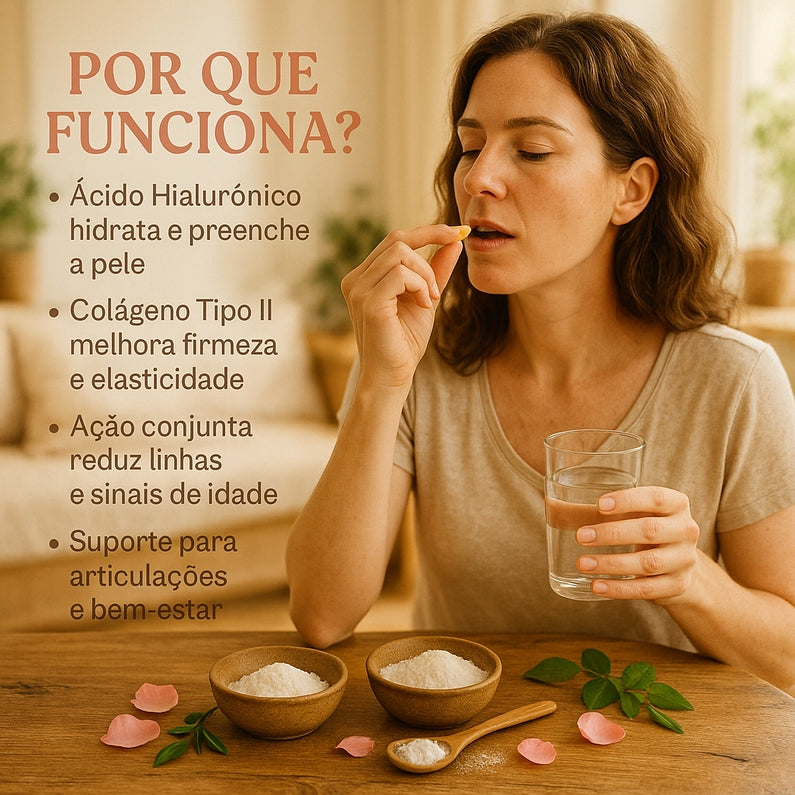 Ácido Hialurônico + Colágeno Tipo II