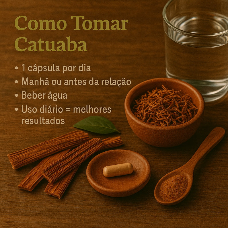 Catuaba em Cápsulas