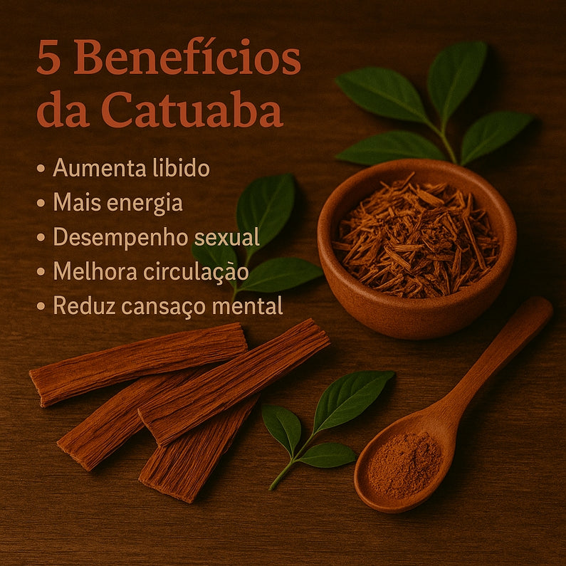 Catuaba em Cápsulas