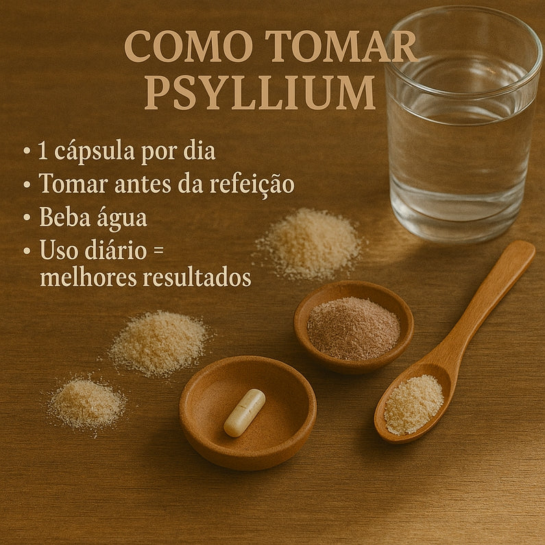 Psyllium em Cápsulas