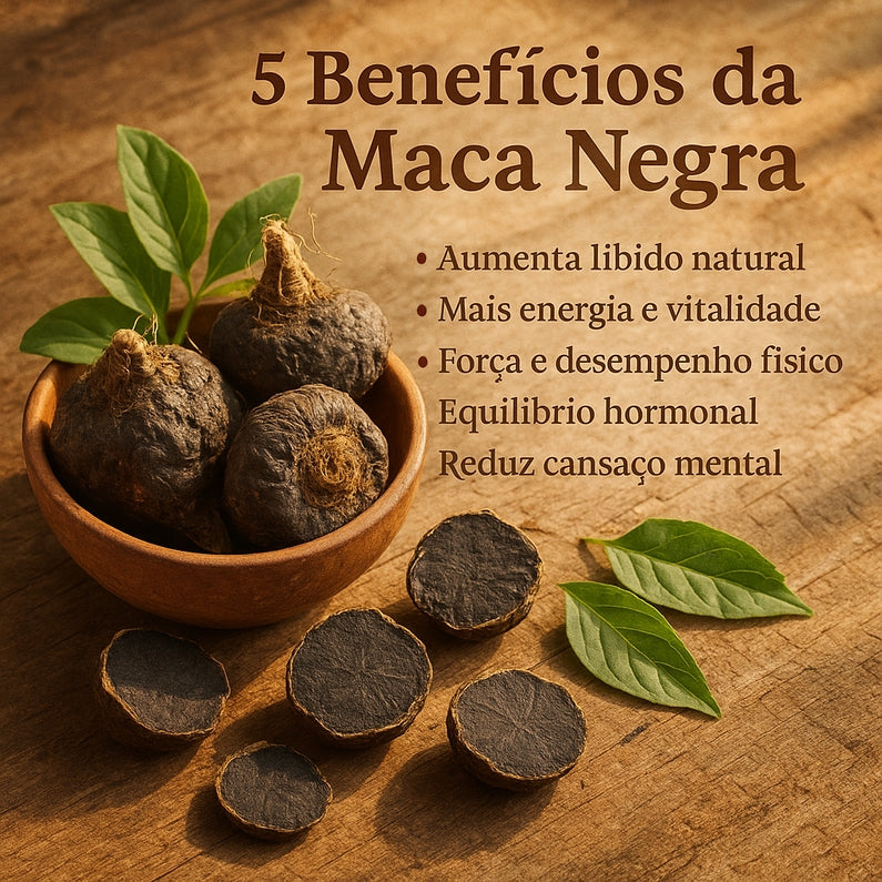 Ashwagandha + Moringa + Maca Negra