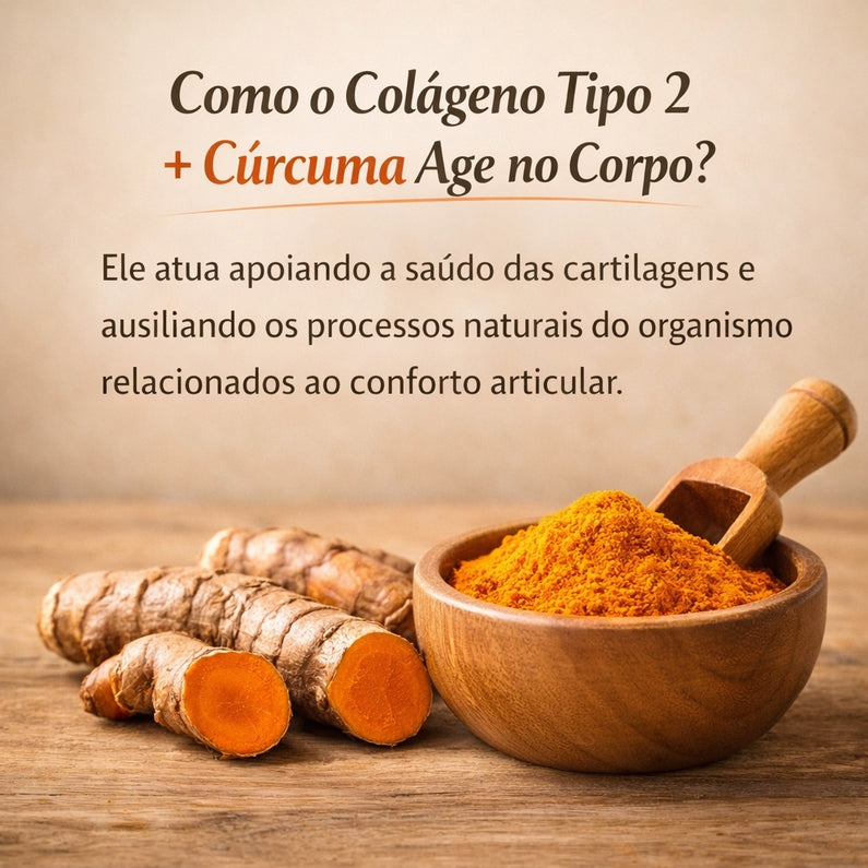 Colágeno tipo || + Cúrcuma