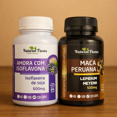 Amora Miura com Isoflavona + Maca Negra