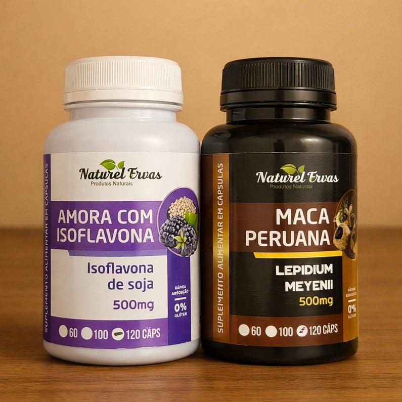 Amora Miura com Isoflavona + Maca Negra