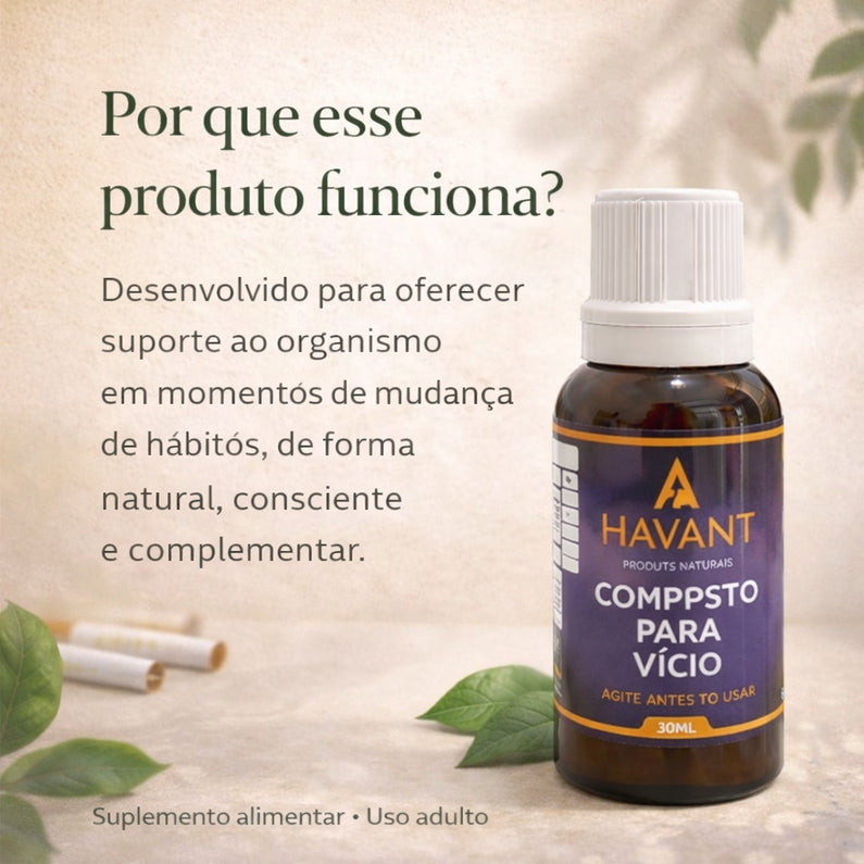 Composto para Vício em Gotas