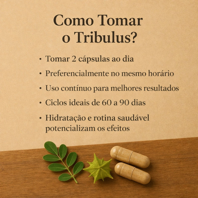 Pré-Treino Natural Tribulus