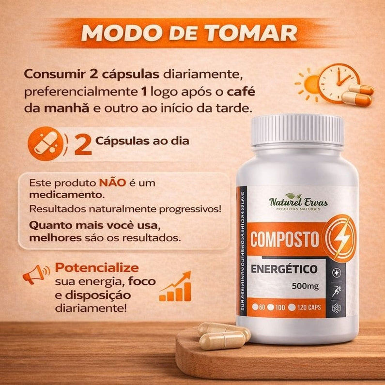 Composto Energético - Naturel Ervas