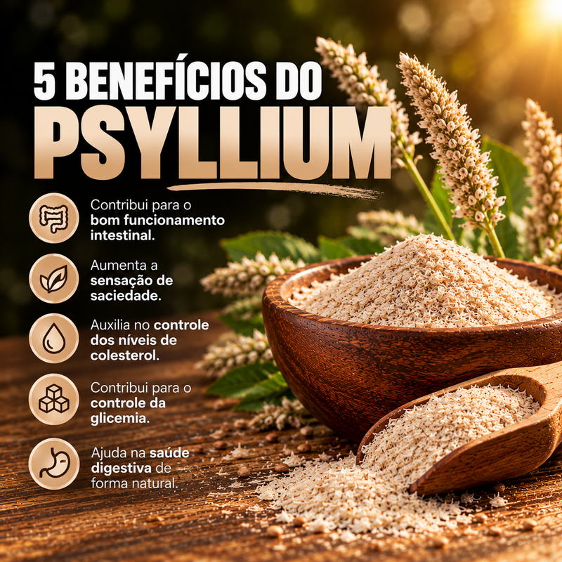 Psyllium em Cápsulas