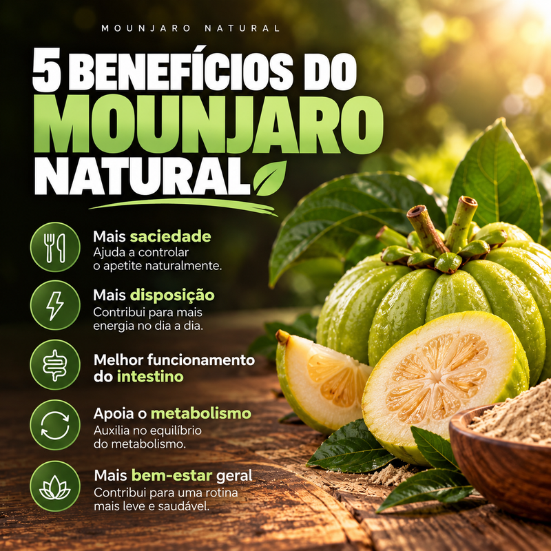 Mounjaro Natural – 120 Cápsulas